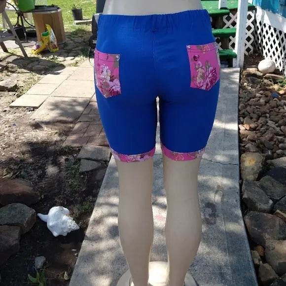 Blue Bermuda Shorts - The Fix Clothing