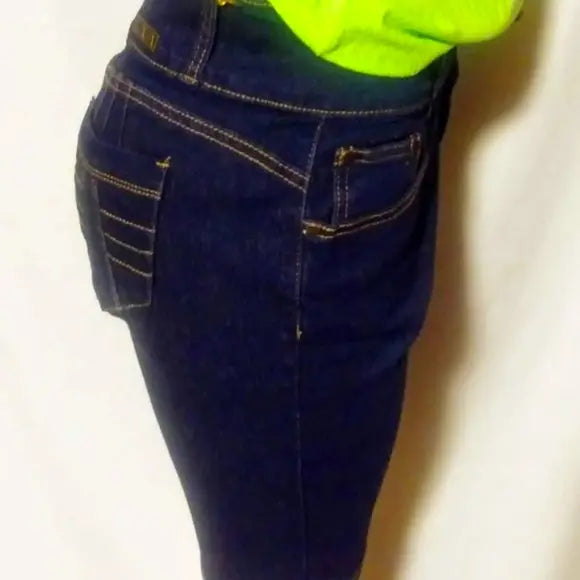Blue Jean Bermuda Shorts - The Fix Clothing