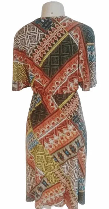 Casa Lee Multi Patterned Dress - The Fix Clothing