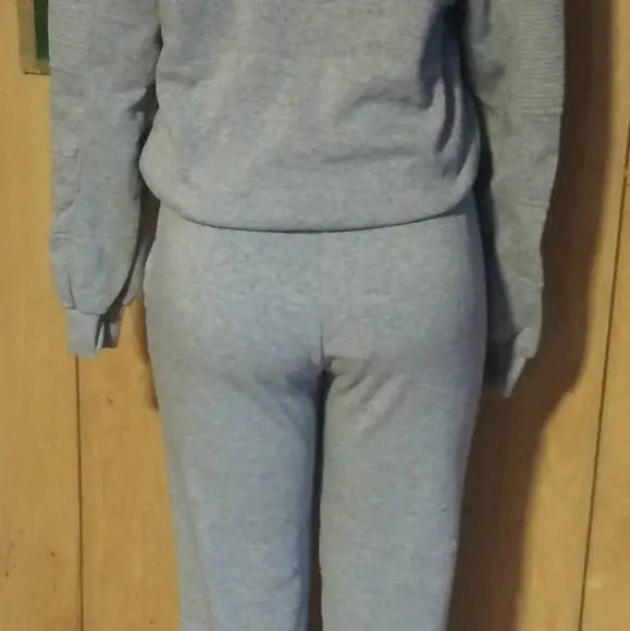 Gray LOVE Sweatsuit - The Fix Clothing