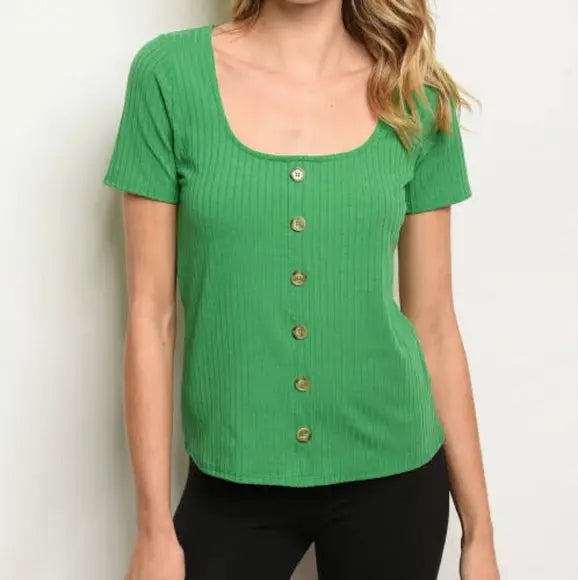 Green Sliming Top - The Fix Clothing