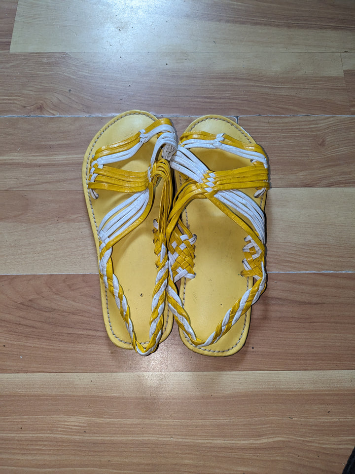 Handmade Yellow Sandals