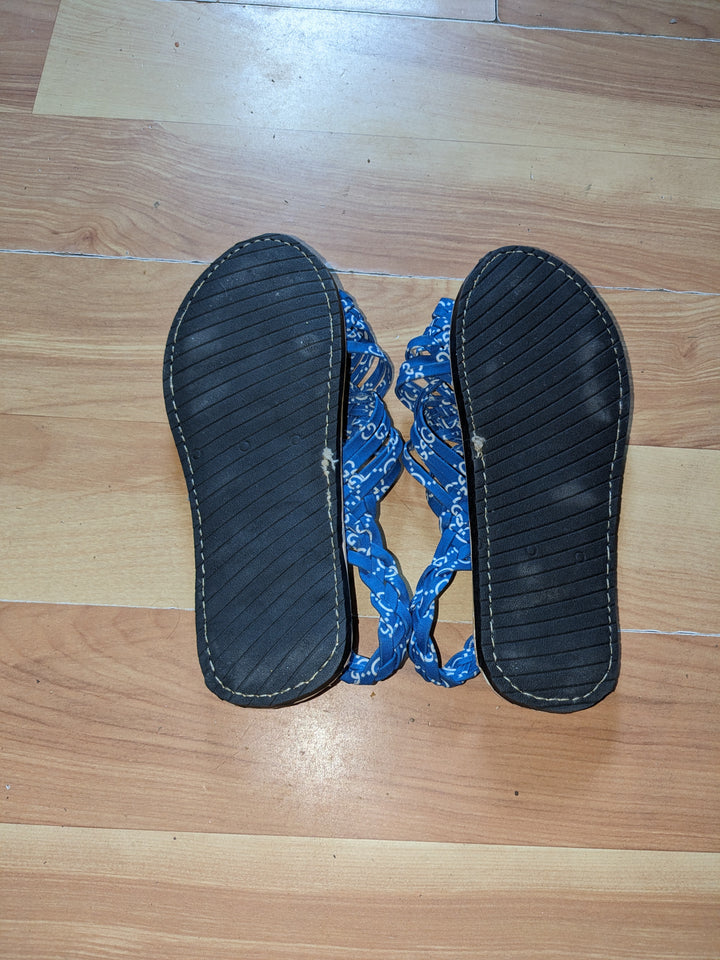 Blue Mexico Sandals