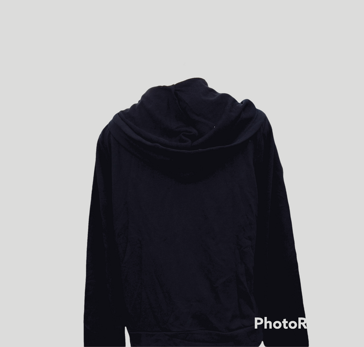 Black French Terry Full Zip Jacket/Hoodie - The Fix Clothing