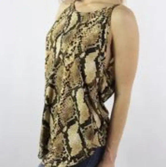 Snake Cami Tunic Top - The Fix Clothing