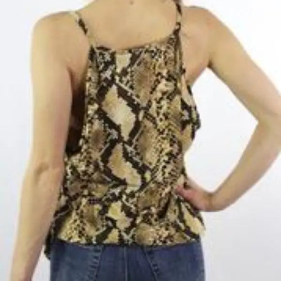 Snake Cami Tunic Top - The Fix Clothing