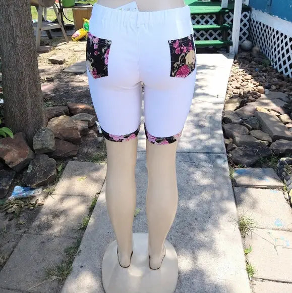 White Bermuda Shorts - The Fix Clothing