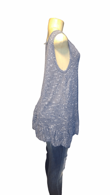 Blue Tank Top - The Fix Clothing