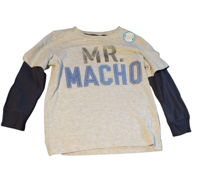 Mr. Macho Gray Shirt - The Fix Clothing
