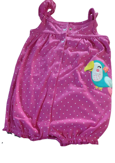 Pink Toucan Romper - The Fix Clothing