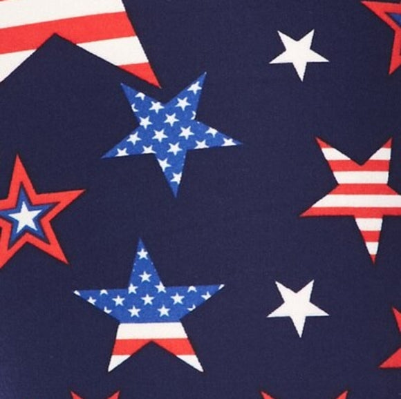 Fourth of July Capris - The Fix Clothing