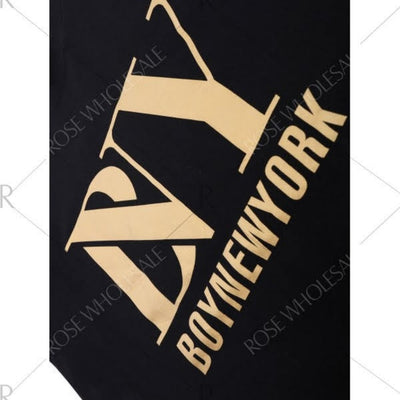Boy New York Black/Gold T-shirt - The Fix Clothing