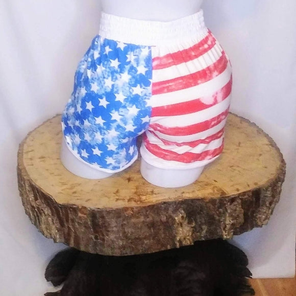 American Flag Shorts - The Fix Clothing