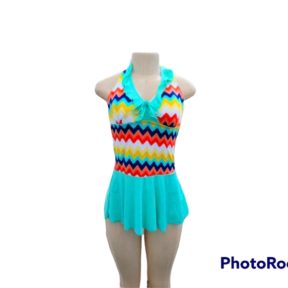 Teal Tankini Swimsuit - The Fix Clothing
